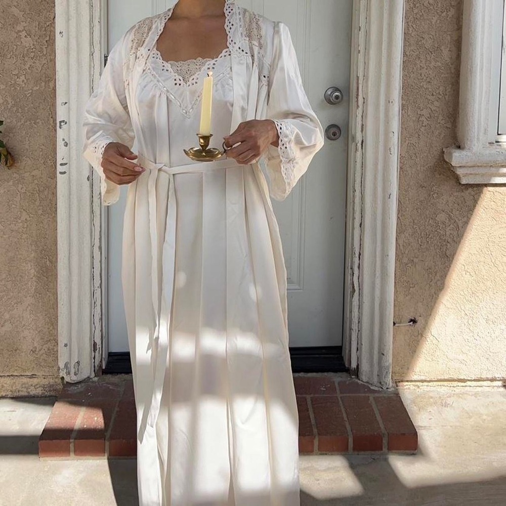 Robe and slip set